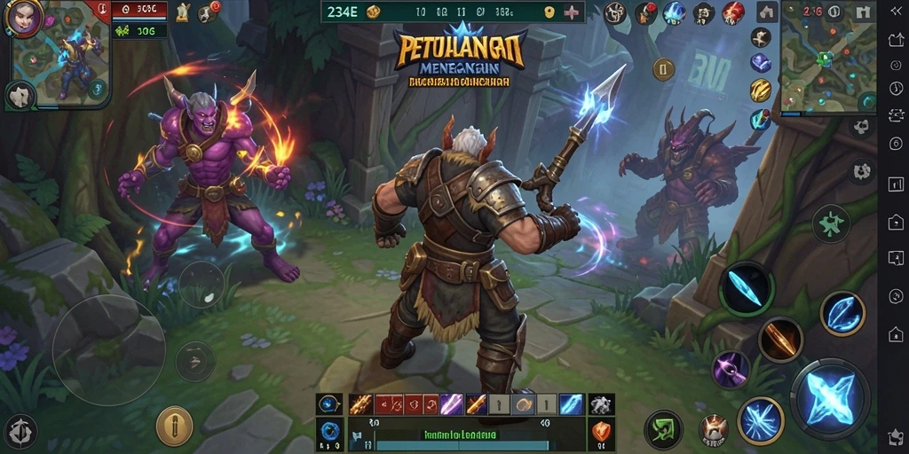 Gameplay intens di dunia fantasi ARPG yang menakjubkan.