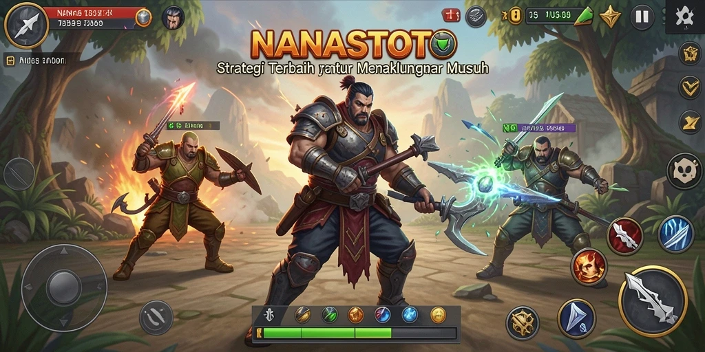 Screenshot menampilkan aksi seru di <strong>NANASTOTO</strong> dengan strategi yang cerdik.