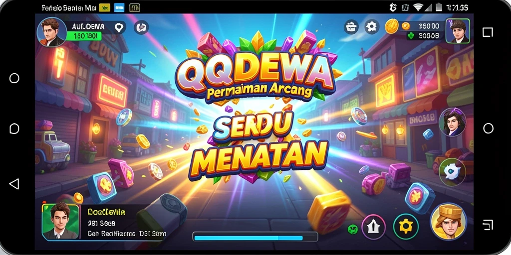 Screenshot gameplay QQDEWA menunjukkan aksi seru dalam setiap level yang menantang.