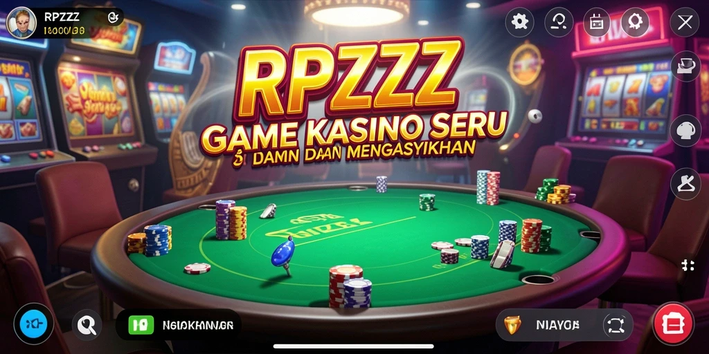 Tampilan gameplay yang menarik dari RPZZZ, penuh dengan momen mendebarkan.