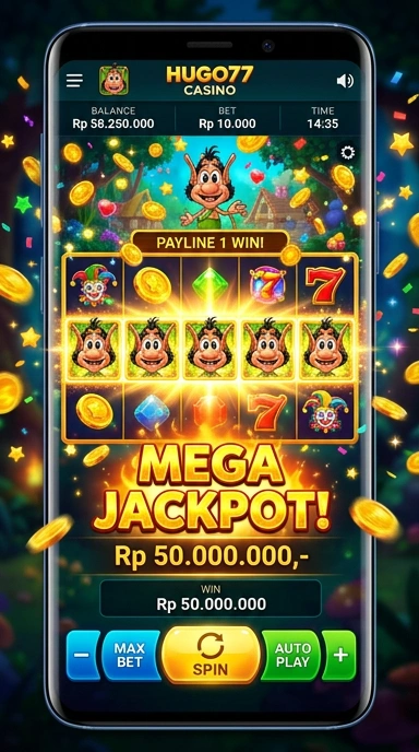 Pengguna sedang menelusuri katalog aplikasi di hugo77.